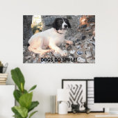 Poster Sprollie op bezoek bij Castle Smiling (Thuiskantoor)