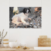 Poster Sprollie op bezoek bij Castle Smiling (Keuken)