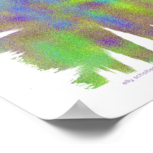 Poster square abstract (Hoek)