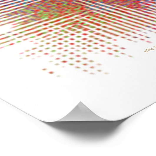 Poster square abstract (Hoek)