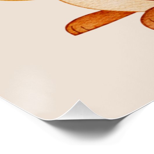 Poster Squirrel - decoração quarto infantil bebê (Hoek)