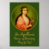 Poster St. Apollonia (BLA 001) 24 x 36 inch #1 (Voorkant)