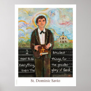Poster St. Dominic Savio