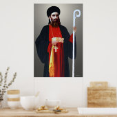 Poster St Gregorios (Keuken)