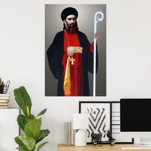 Poster St Gregorios (Thuiskantoor)