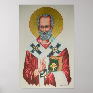 Poster St. Nicholas Icon