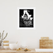 Poster ST PETERSBURG Sint-Isaac-kathedraal (Keuken)