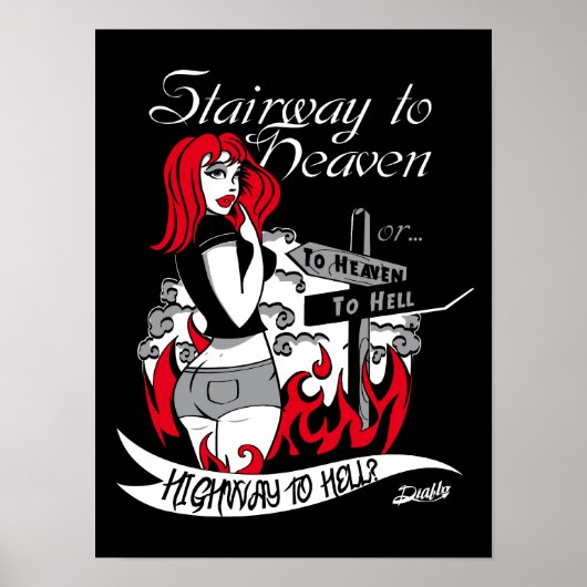 poster staIrway to hel fondo (Voorkant)