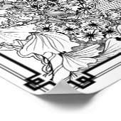 Poster "Stappen kunst" kleuren (Hoek)