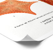  POSTER STARFISH ILLUSTRATION (Hoek)