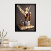 Poster Steampunk Fairy (Keuken)