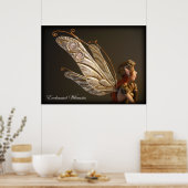 Poster Steampunk Fairy (Keuken)