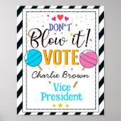 poster stemmen schoollokaal stemmen (Voorkant)