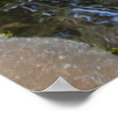 Poster Stenen overspoelen (Hoek)