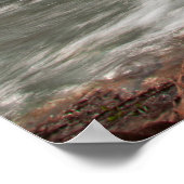 Poster Stenen overspoelen (Hoek)