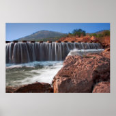 Poster Stenen overspoelen (Voorkant)