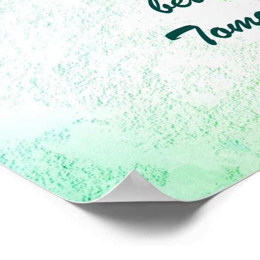 poster "Sterker dan gisteren" (Hoek)