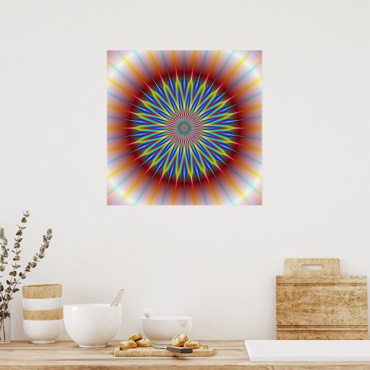 Poster sterventilator (Keuken)