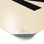 Poster Stijl Mid Century Modern Martini (Hoek)