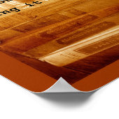 poster  stijlfotokunst met tekstquote (Hoek)