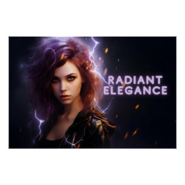 Poster Stralende Elegantie