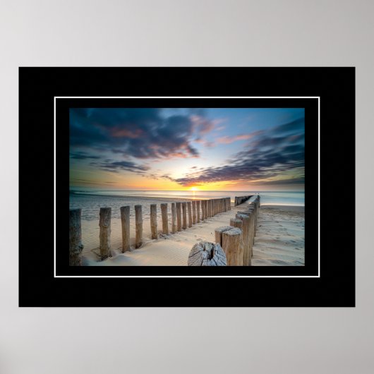 Poster strand scène (Voorkant)