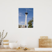 Poster Stratosphere Las Vegas Tower Print (Keuken)