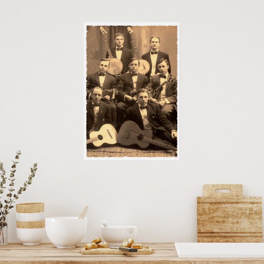 Poster String Band (Keuken)
