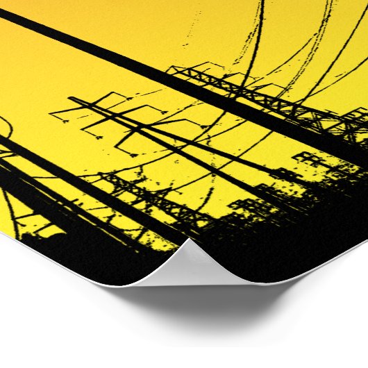 Poster stroomleidingen (Hoek)