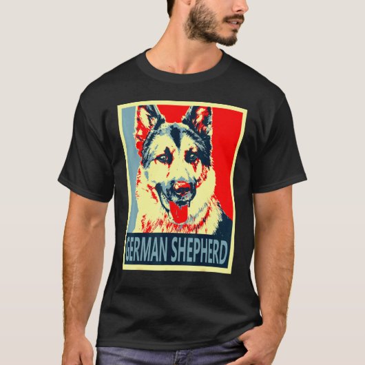 Poster Style van Shepherd Propaganda T-shirt (Voorkant)