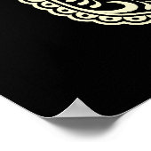 Poster suikerschedel (Hoek)