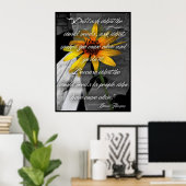 Poster, Sunflower Howard Thurman Quote Poster (Thuiskantoor)