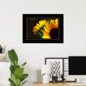 Poster Sunflowers (Thuiskantoor)
