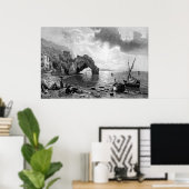 Poster ~ Sunset at Capri ~ Photogravure (Thuiskantoor)