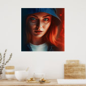 Poster Super-Héros (Keuken)