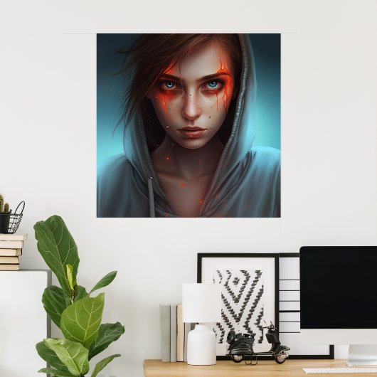 Poster Super-Héros (Thuiskantoor)