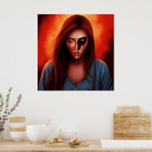 Poster Super-Héros (Keuken)