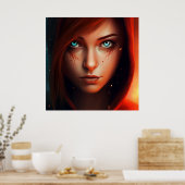 Poster Super-Héros (Keuken)