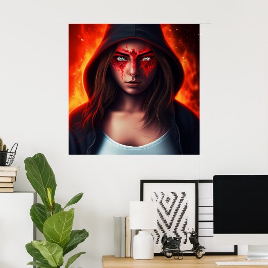 Poster Super-Héros (Thuiskantoor)