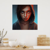 Poster Super-Héros (Keuken)