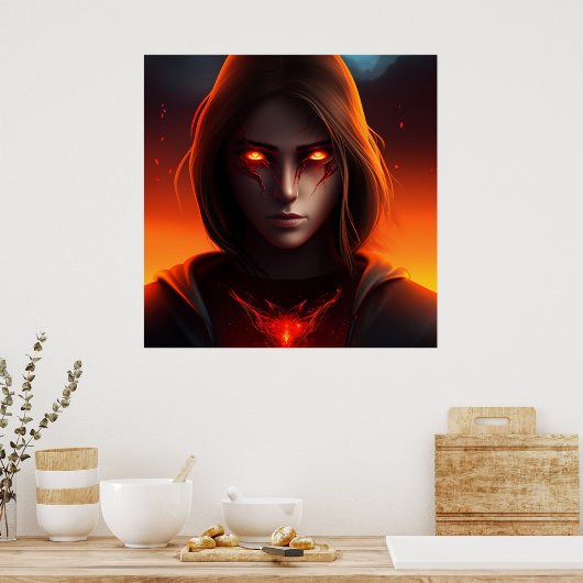 Poster Super-Héros (Keuken)