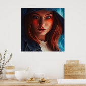 Poster Super-Héros (Keuken)