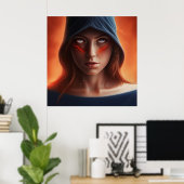 Poster Super-Héros (Thuiskantoor)