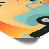 Poster Surfred Retro (Hoek)