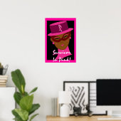 poster "Survivor in roze" -  (Thuiskantoor)