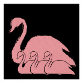 Poster Swan (Voorkant)