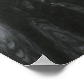 Poster Swan Swimming (Hoek)