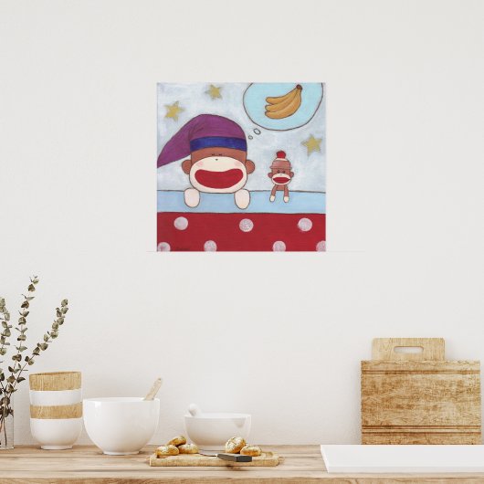 Poster Sweet Bnana Dreams (Keuken)