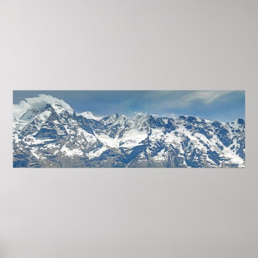Poster Swiss Alps (Voorkant)