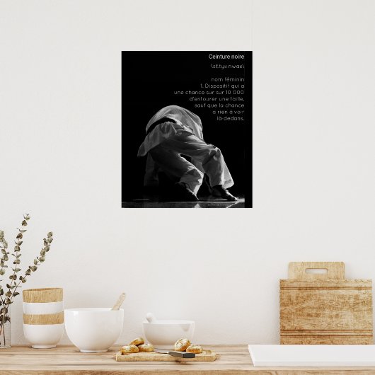 Poster TAEKWONDO DES ÉPREUVES fr (Keuken)